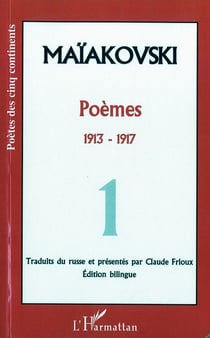 Poèmes Tome 1 - 1913-1917