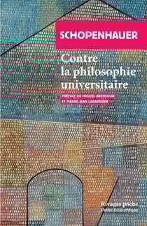 Contre la philosophie universitaire