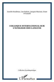 Colloque international sur l'Ecologie des langues