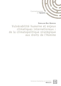 Vulnérabilité humaine et enjeux climatiques internationaux