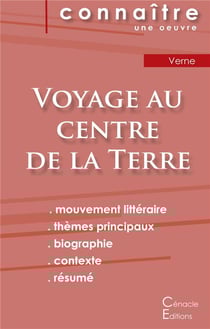 Voyage au centre de la Terre, de Jules Verne - fiche de lecture
