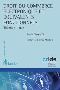Droit du commerce électronique et équivalents fonctionnels - théorie critique