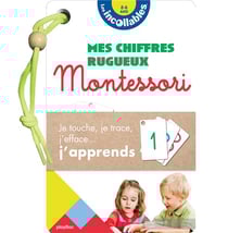 Les incollables : mes chiffres rugueux Montessori