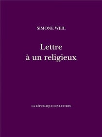 Lettre à un religieux