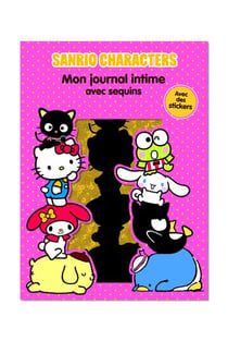 Sanrio characters - mon journal intime avec sequins