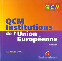 Qcm institutions union europeenne