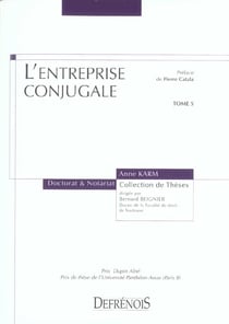 L'entreprise conjugale - vol05