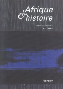 AFRIQUE ET HISTOIRE n.3 (édition 2005)