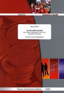 La sécurité sociale - son schèma redistributif à partir des allocations familiales - corrigé et notes pédagogiques