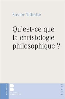 Qu'est ce que la christologie philosophique ?