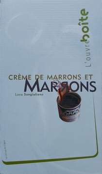 Marrons et creme de marrons
