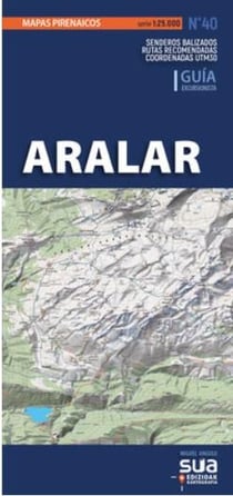 Aralar - mapas pirenaicos