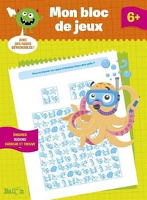 Mon bloc de jeux - dès 6 ans