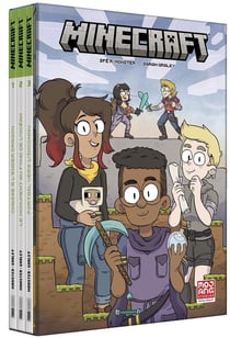 Minecraft : la BD officielle : coffret Intégrale : chasse à l'Ender dragon