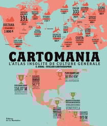 Cartomania : L'atlas insolite de culture générale