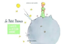 Cahier de dessin animé : le Petit Prince