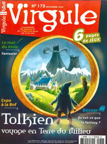 Virgule N°179 John Ronald Reuel Tolkien - décembre 2019