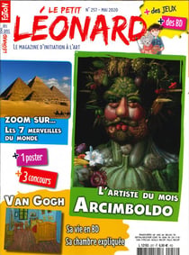 Le petit Léonard n° 257 Arcimboldo  - mai  2020