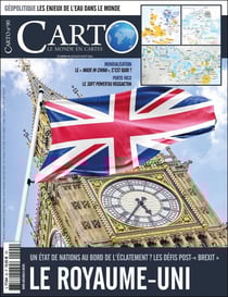 Carto n.90 : Le Royaume-Uni : Un état de nations au bord de l'éclatement ? Les défis post "brexit