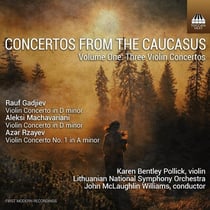 Concertos du Caucase Vol. 1 : Concertos pour violon