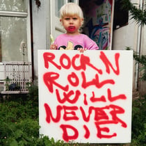 Rock 'N' Roll Will Never Die - édition limitée colorée