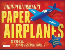 High-performance paper airplanes kit