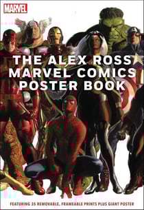The Alex Ross marvel comics poster book