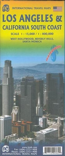 LOS ANGELES & CALIFORNIA SOUTH COAST - WATERPROOF