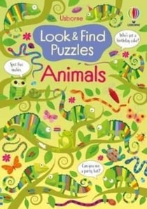 LOOK AND FIND PUZZLES ANIMALS - LOOK AND FIND PUZZLES