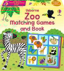 Zoo Matching Games and Book