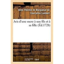 Avis d'une mere à son fils et à sa fille