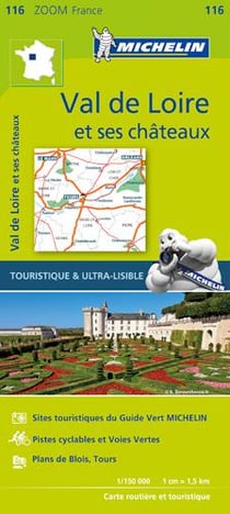Cartes Zoom n.116 : Val de Loire et ses châteaux