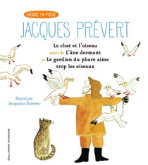 Le chat et l'oiseau - l'âne dormant - le gardien du phare aime trop les oiseaux