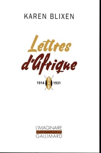Lettres d'Afrique - 1914-1931