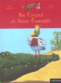 Roi canard et le vieux crocodile
