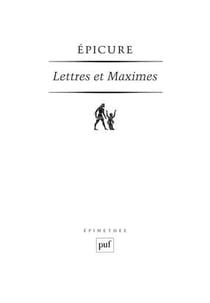 Lettres et maximes (8e édition)
