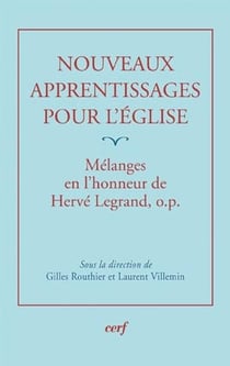 Nouveaux apprentissages pour l'Eglise
