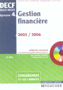 Gestion financiere - epreuve 4 (édition 2005/2006)