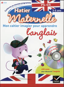 Hatier maternelle - mon cahier imagier pour apprendre l'anglais