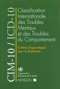 CIM-10/ICD-10 Critères diagnostiques pour la recherche
