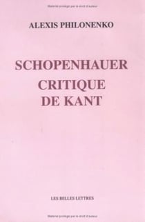 Schopenhauer critique de Kant