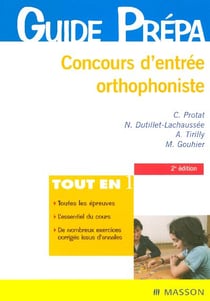 Concours d'entree orthophoniste (edition 2006)