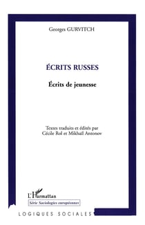 Écrits russes - écrits de jeunesse