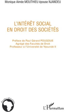 L'interêt social en droit des sociétés