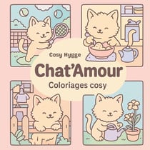 Chat'Amour : Coloriages cosy