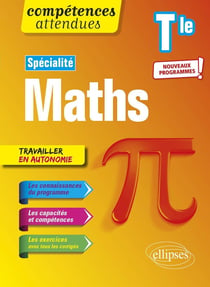 Compétences attendues : spécialité mathématiques - terminale - nouveaux programmes