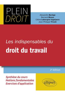 Les indispensables du droit du travail (2e édition)