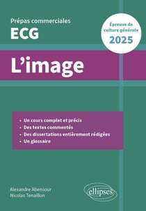 L'image : Epreuve de culture générale - Prépas commerciales ECG 2025