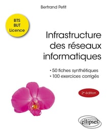 Infrastructure des réseaux informatiques : 50 fiches synthétiques et 100 exercices corrigés (2e édition)