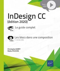 Indesign cc  : complément vidéo - les blocs dans une composition (édition 2020)